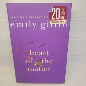 Heart of the Matter by Emily Giffin (2010, Hardcover)